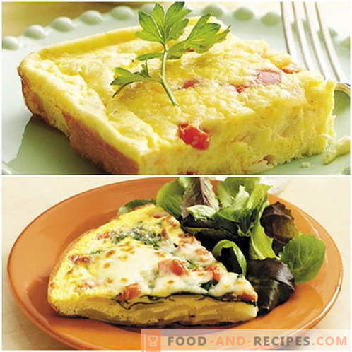 Omlet w piecu - sprawdzone przepisy. Jak prawidłowo i smacznie ugotować omlet w piekarniku.