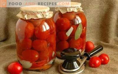 Tomatoes for the winter without garlic - we prepare vitamins for the future! Recipes of tomatoes for the winter without garlic, time-tested