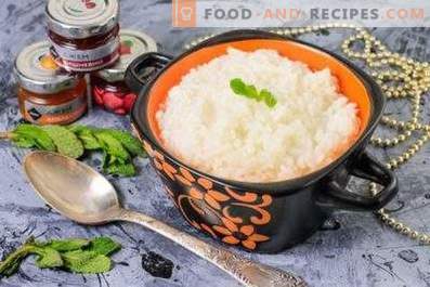 Kasza ryżowa na wodzie w wolnej kuchence