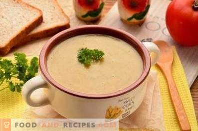 Suszona biała zupa grzybowa