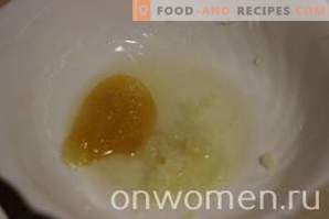 Kyckling i honung-citron sås