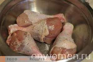 Kurczak w sosie miodowo-cytrynowym