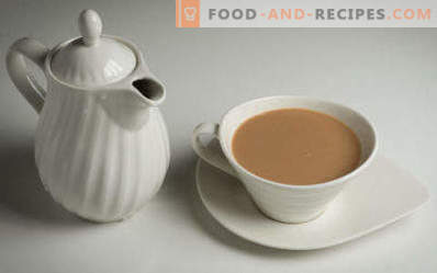 Herbata z mlekiem: korzyści i szkody