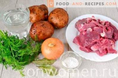 Wołowina duszona z ziemniakami w wolnej kuchence