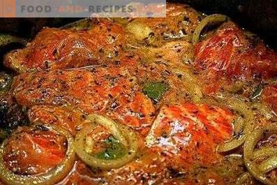 Marinade for fish kebab