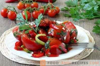 Natychmiastowe marynowane pomidory
