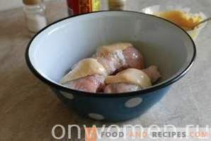 Pałki z kurczaka pieczone w wolnej kuchence