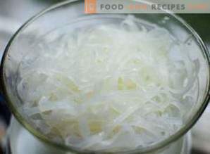 Makaron ryżowy: dobry i szkodliwy