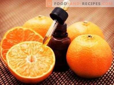 Pomarańczowy olej: właściwości i zastosowania