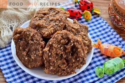 Biscotti di farina d'avena con banana