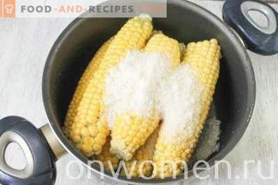 Kukurydza w puszkach na zimę