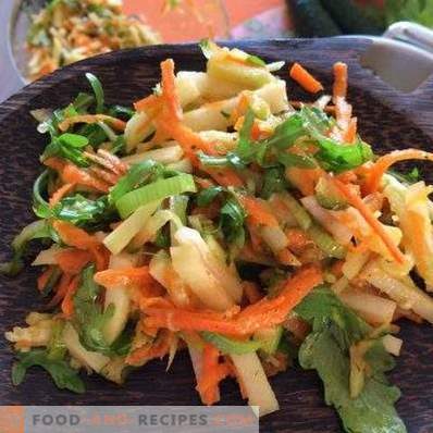 Salades de chou-rave