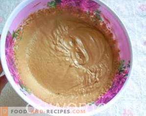 Ciasto agrestowe z kremem czekoladowym i wiórkami kokosowymi