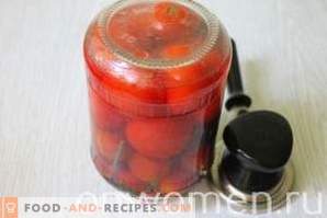 Marynowane pomidory z wiśniową śliwką na zimę