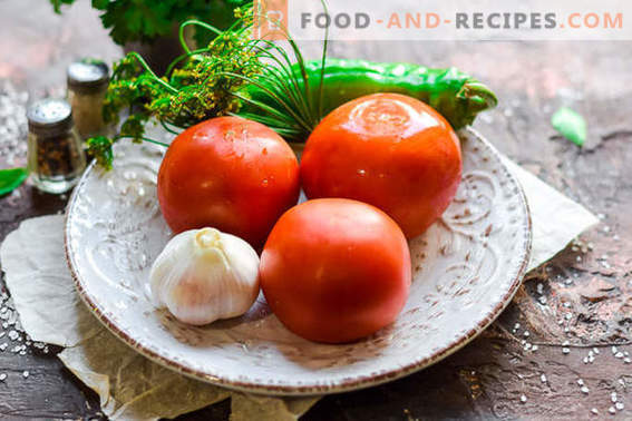 Lekko solone pomidory w opakowaniu w ciągu 2 godzin: idealne na piknik