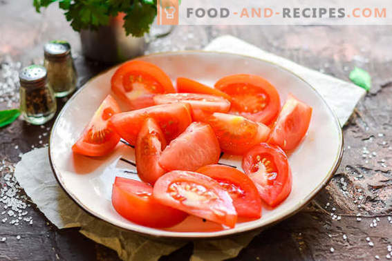 Pomodori salati in un pacchetto in 2 ore: ideale per un picnic