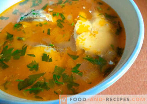 Zupa makrela - najlepsze przepisy. Jak prawidłowo i smacznie gotować zupę i makrele.