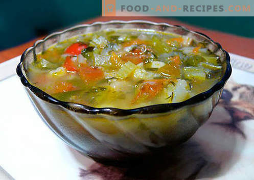 Zupa selera - sprawdzone przepisy. Jak prawidłowo i smacznie gotować zupę z selera.